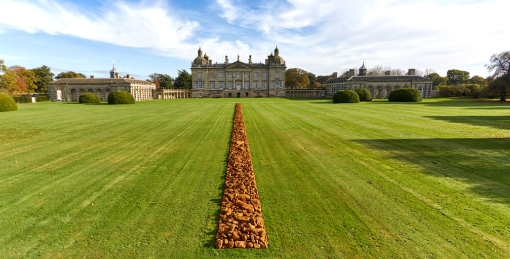 Richard Long exhibition springs at Houghton Hall