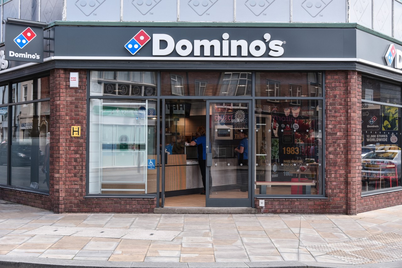 dominos number of stores