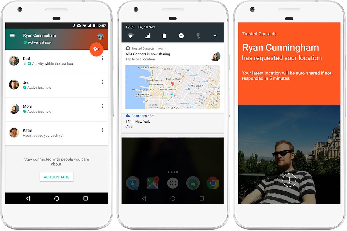 Google launches new Android app Trusted Contact today 'in case of emergency'