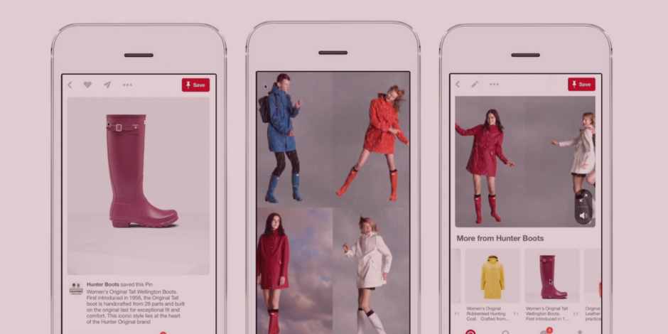 Pinterest Promoted Video lands in the UK with Hunter Boots on board as a partner