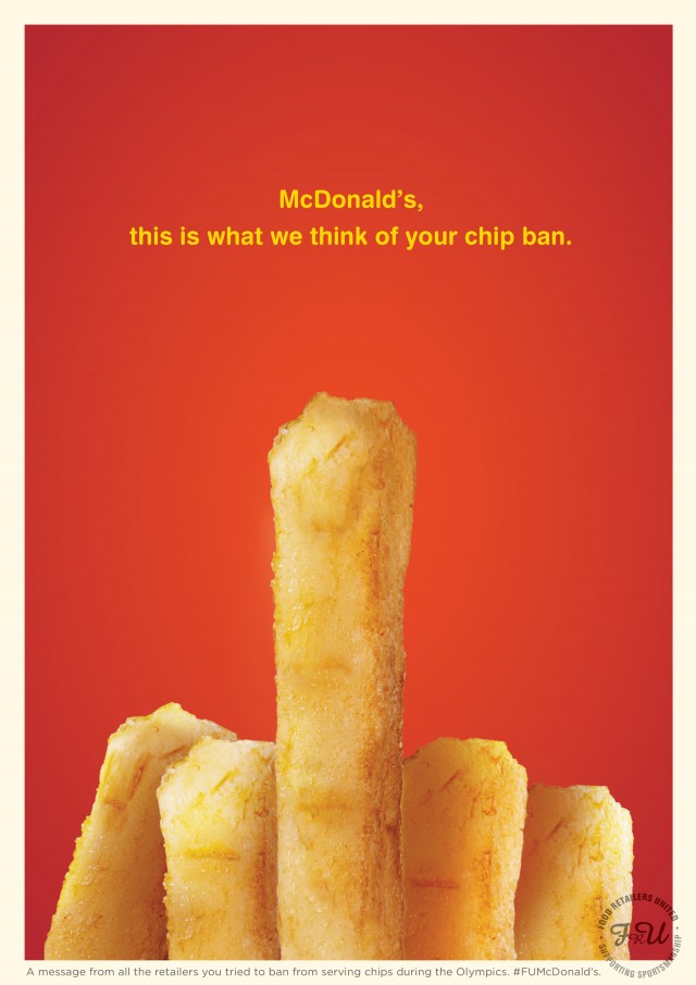 More Fauxlympic entries: McDonald's, Athlete's Foot, Anusol, lastminute ...