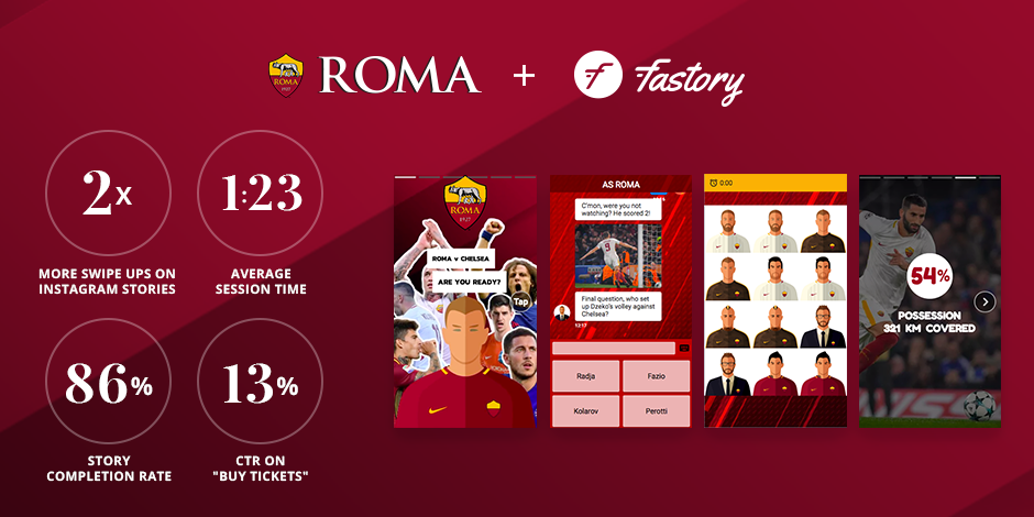 As Roma Continues Digital Onslaught By Rolling Out First Interactive Mobile Preview Story The Drum