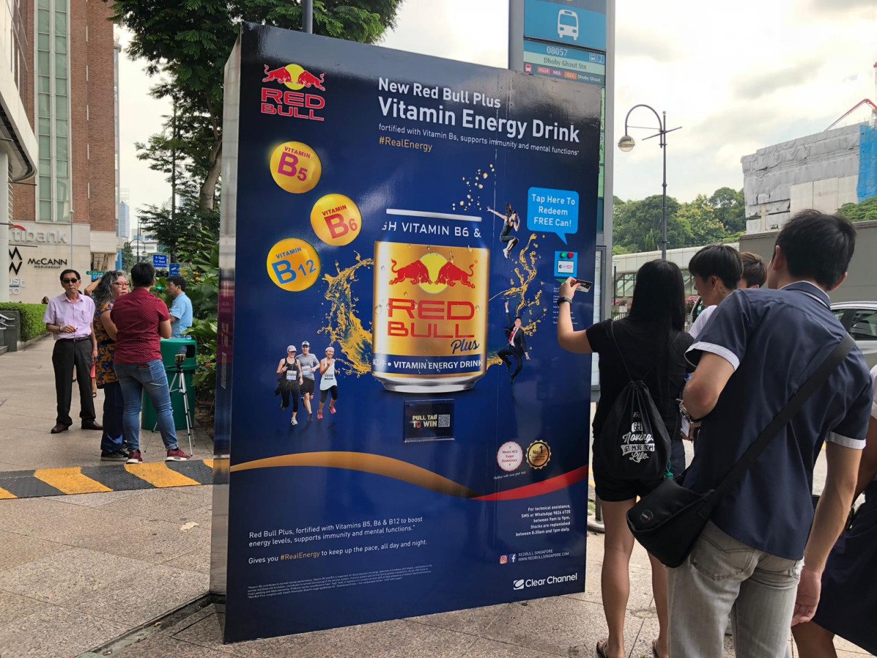 Red Bull Transforms Bus Shelter Into A Vending Machine The Drum