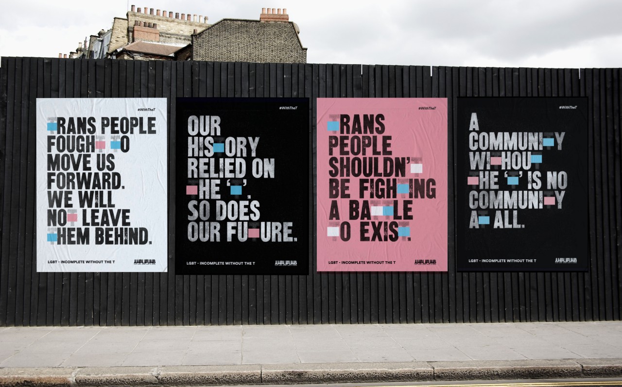 Ad of the Day: Incoherent Gay Times ad affirms importance of T in LGBT+ - Vimarsana News