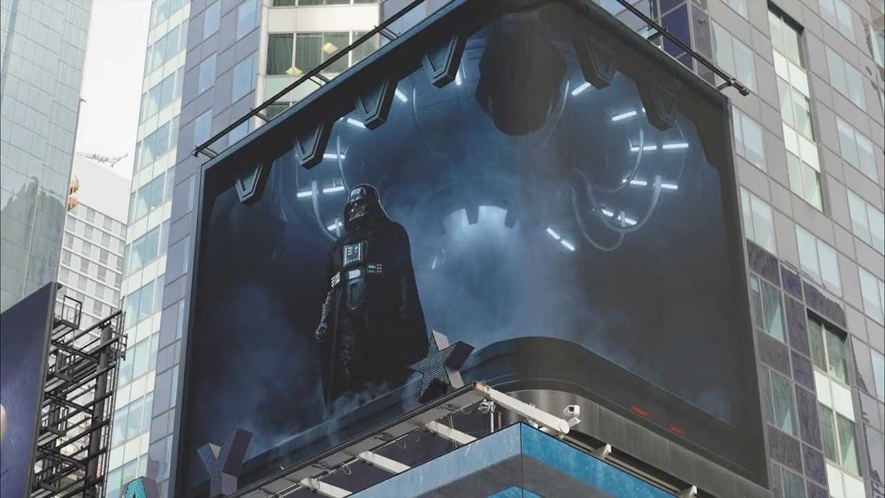 Ads Of The Week: 3D Darth Vader Billboard And Harry Styles's Take On Apple's 'Silhouettes' - Vimarsana News