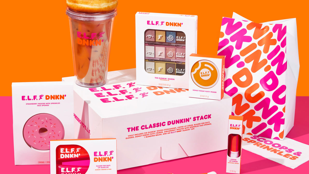E.l.f. Cosmetics Teams With Dunkin' To Sweeten Up Morning Makeup Routines - Vimarsana News