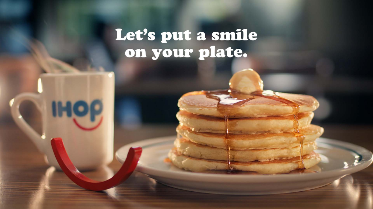 Inside's IHOP's 'Let's Put A Smile On Your Plate' Brand Refresh - Vimarsana News
