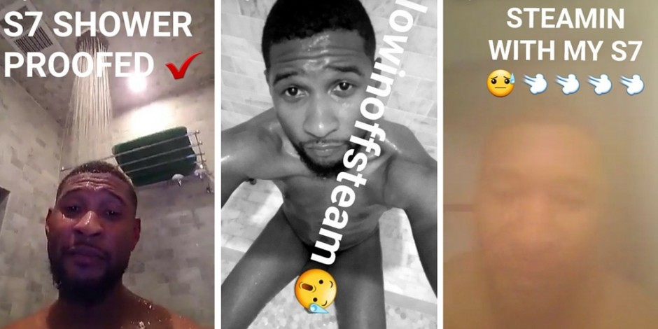 Samsung Denies Sponsoring Usher S Galaxy S7 Snapchat Dick Pics The Drum